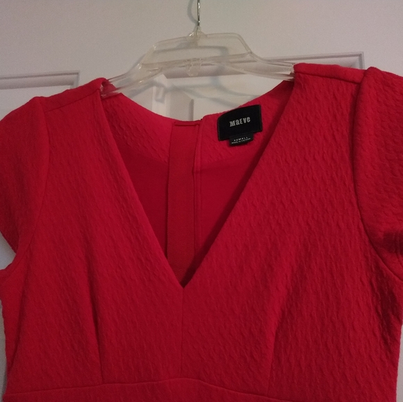 NWOT Anthropologie Maeve red dress - Picture 4 of 5